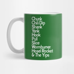 Golf's Dirty Words Mug